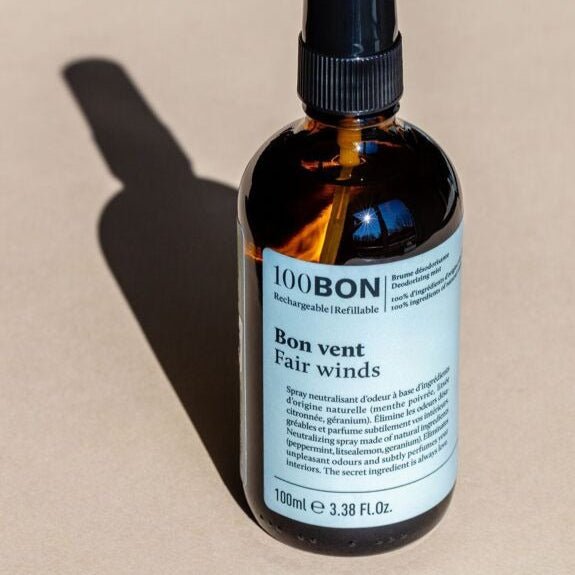 100BON Spray désodorisant naturel Bon vent