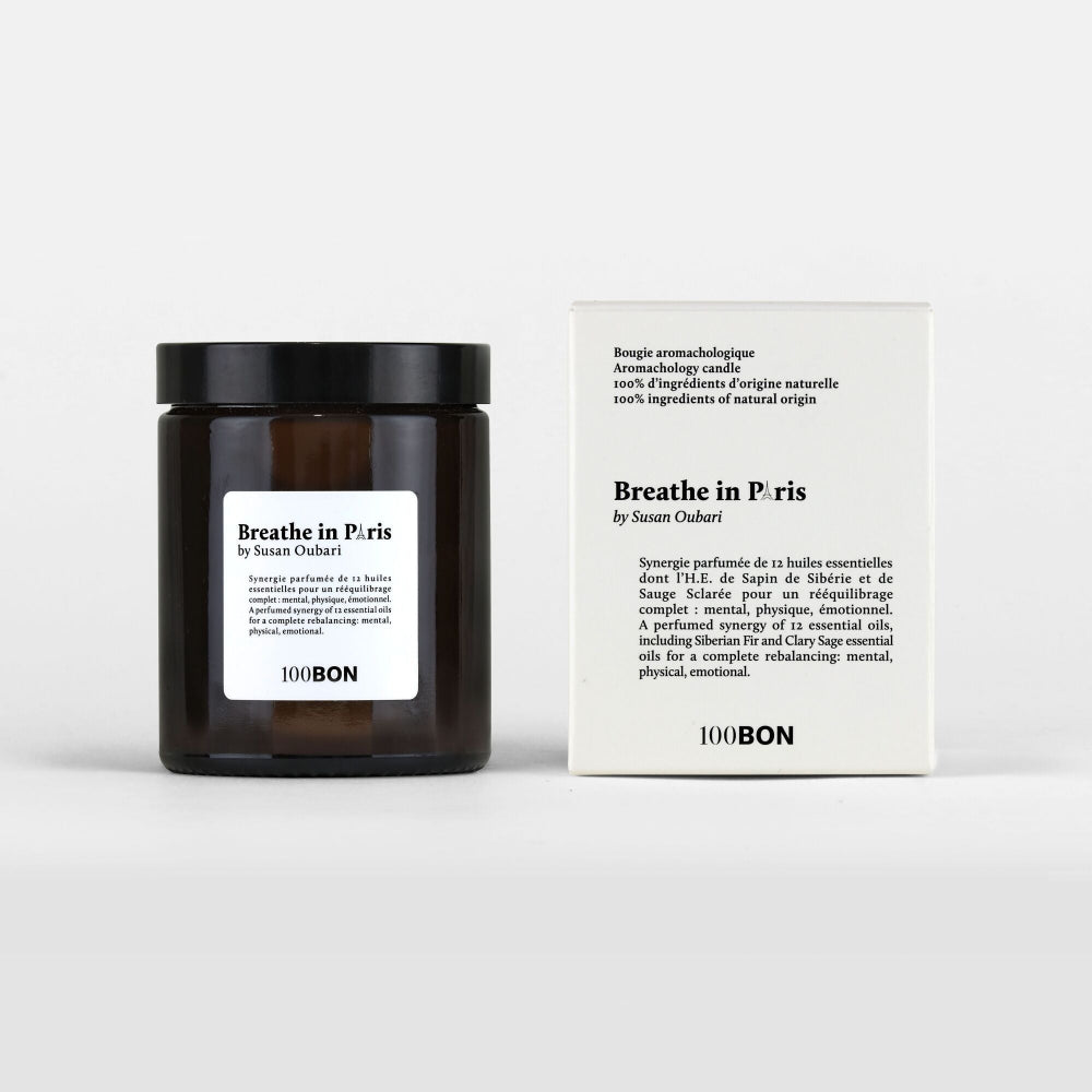 100BON Bougie parfumée Breathe in Paris