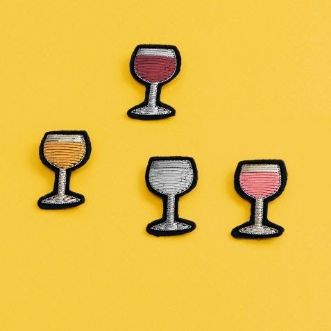 Macon et Lesquoy Broche Verre de rosé – vue