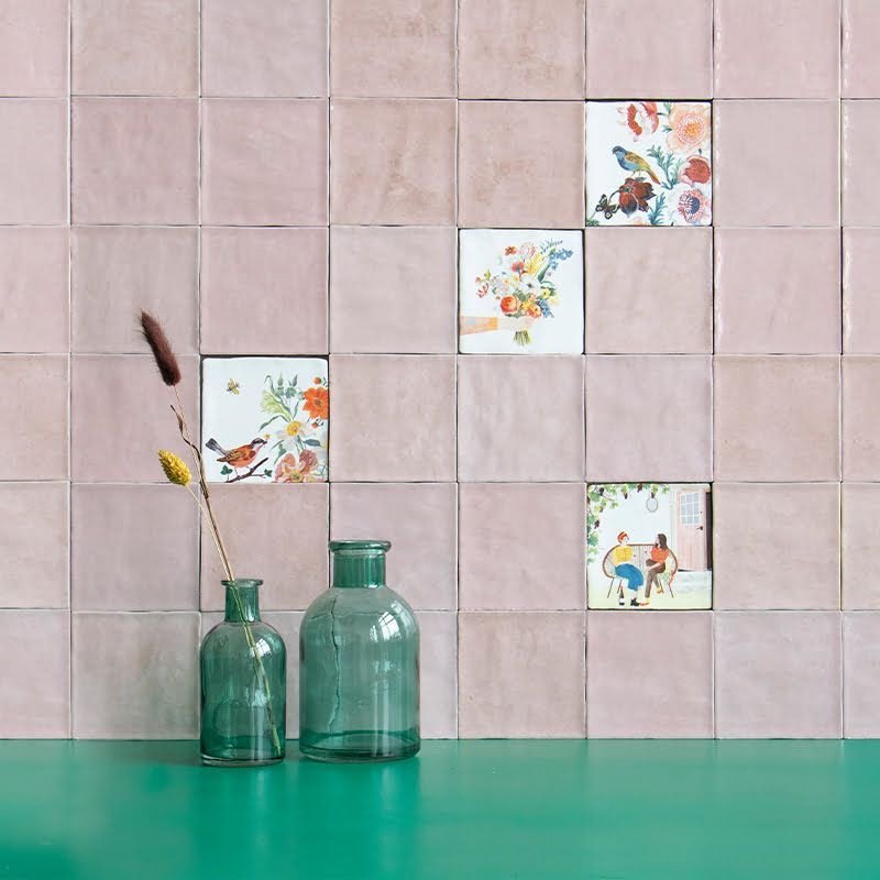 STORYTILES Carreau de céramique "Floral Mood"