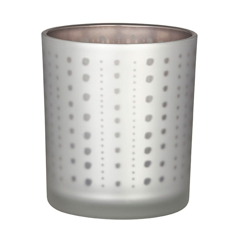 RADER DESIGN Veilleuse Points argent