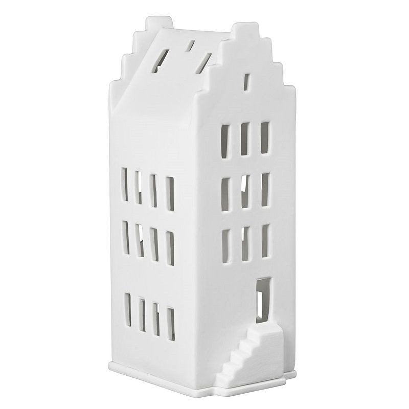 Räder Design | Photophore maison porcelaine blanche bougie