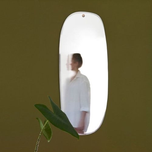 M Nuance Morning Atelier LZC Miroir Sunrise long biseau argent