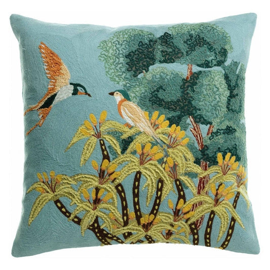 Vivaraise Coussin brodé Lola 45 x 45 – vue principale