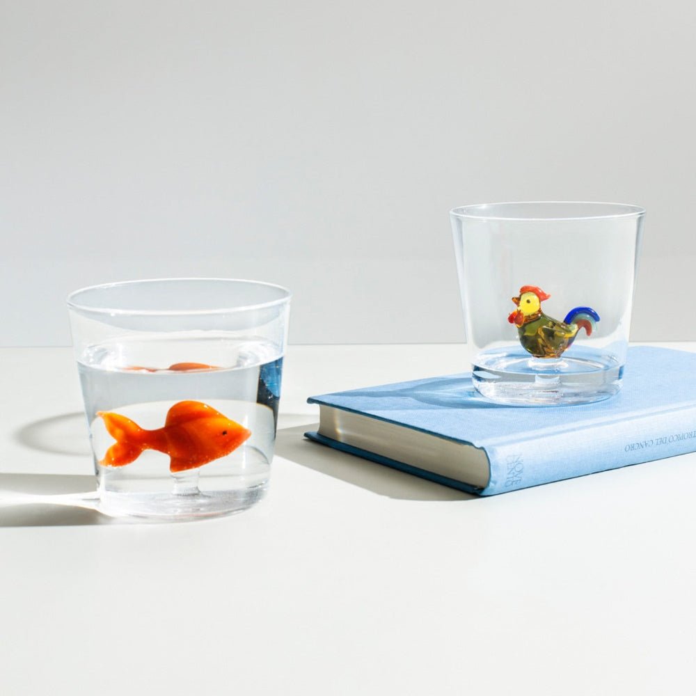 Ichendorf Animal Farm Verre Poisson rouge