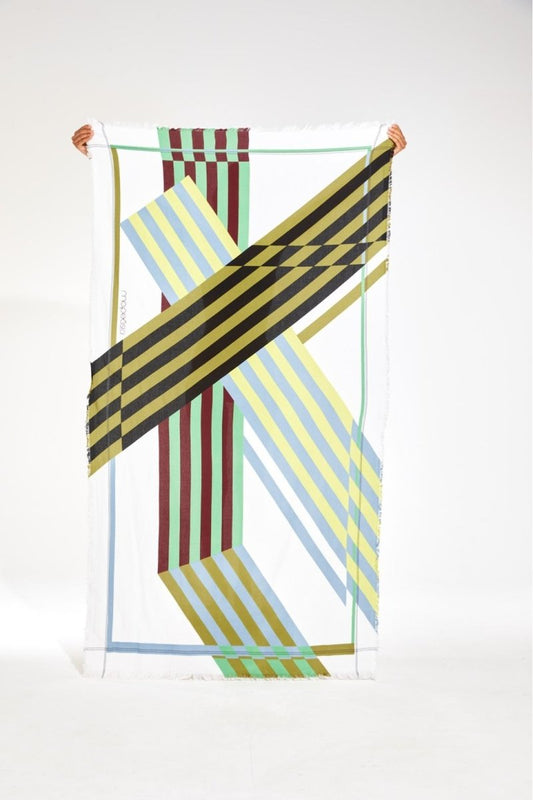 Mapoésie Drap De Plage Shibuya Kaki – vue principale