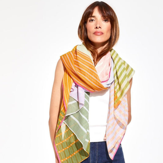 Mapoésie Foulard Vibrant Pastel