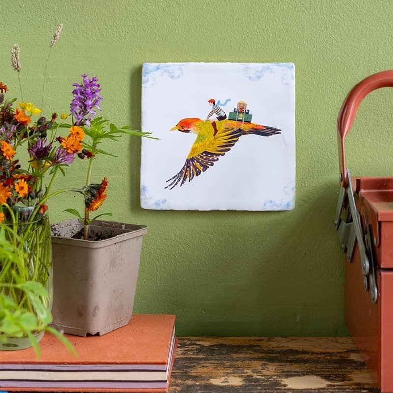 Storytiles Travelling Bird 13x13 – ambiance